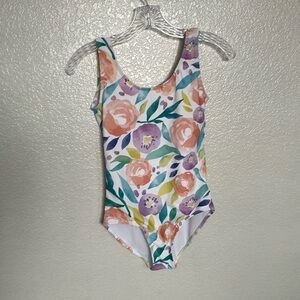 Pink Dessert Swim Floral Swimsuit Size XS